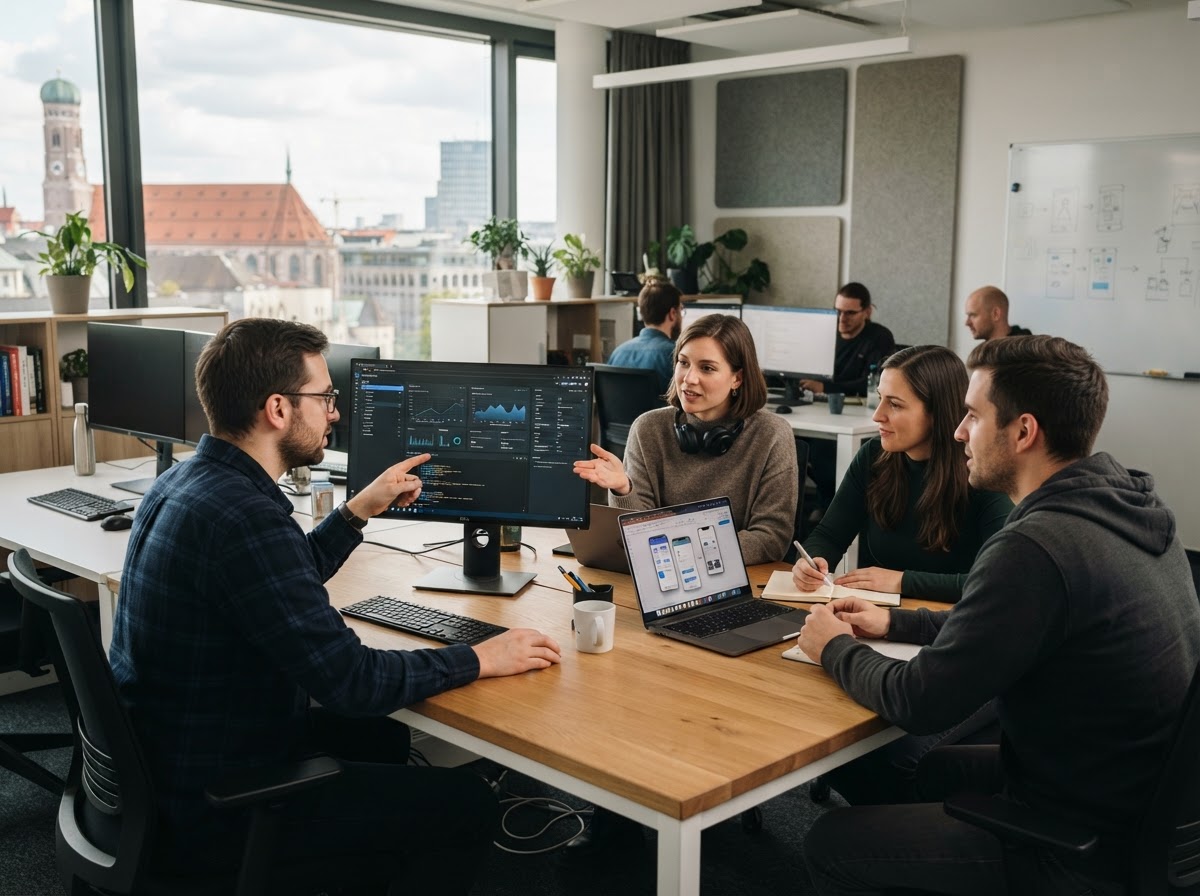 TuliParadise team reviewing data analysis workflows for remote investors